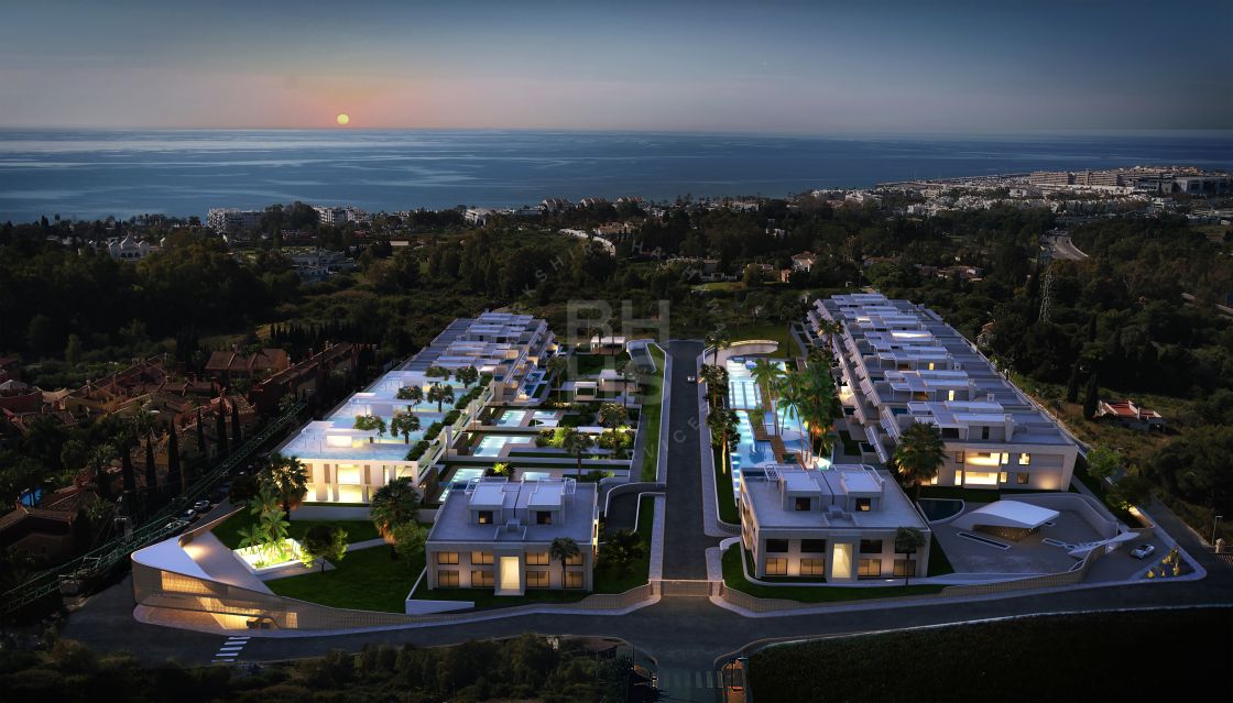 Spectacular double duplex penthouse in an off-plan development of 74 state-of-the-art homes on Marbella’s Golden Mile