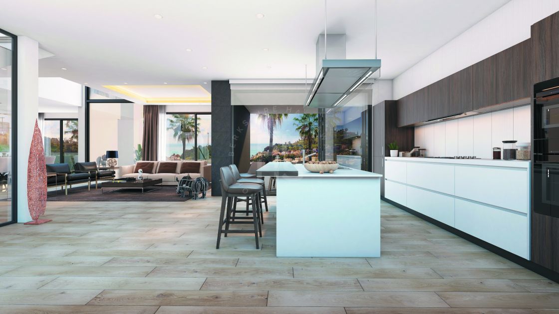 Modern off-plan villa in a boutique development in a prime location in east Málaga