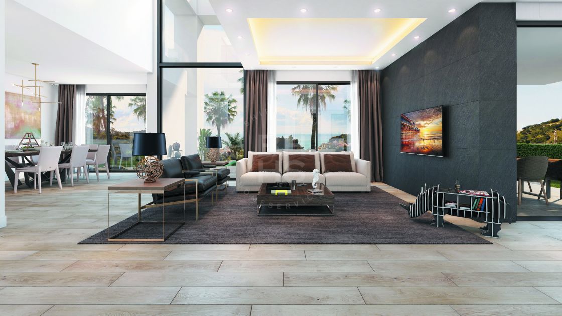 Modern off-plan villa in a boutique development in a prime location in east Málaga