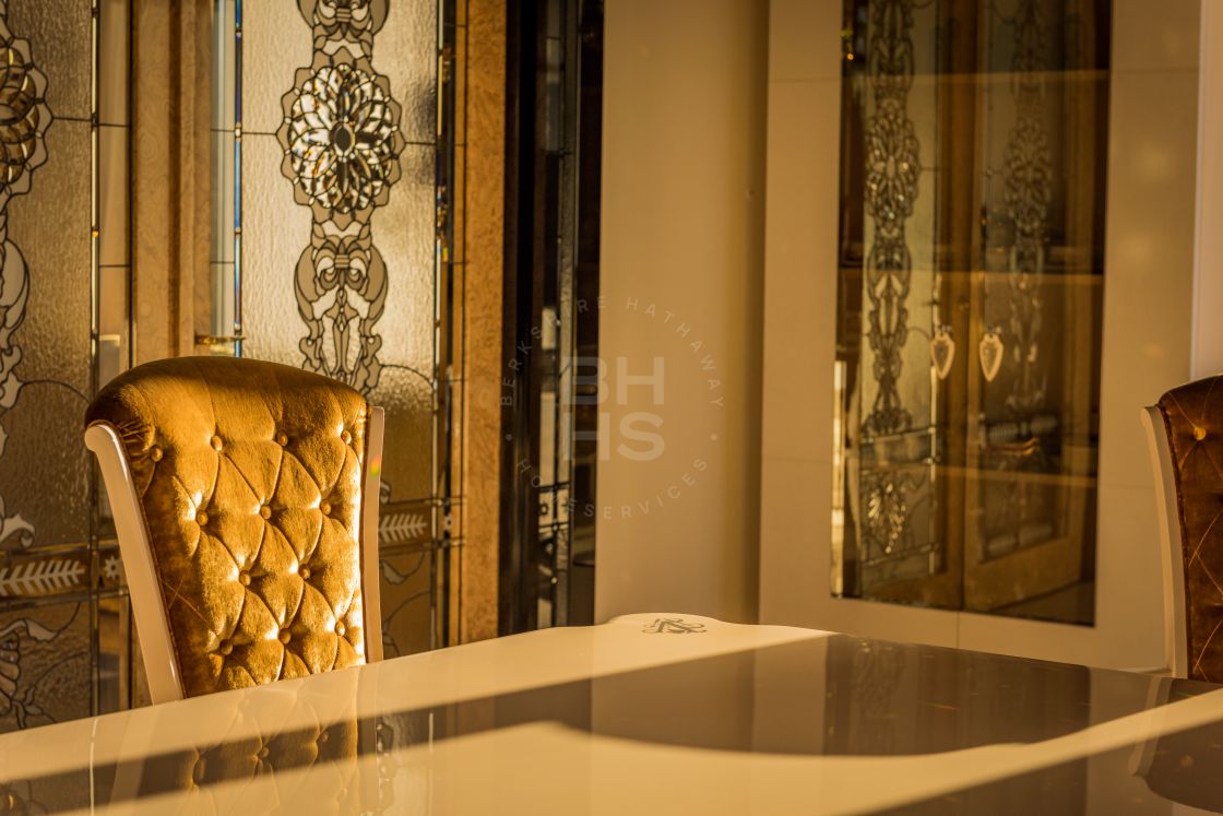 Palace-style villa with sea and mountain views in Hacienda Las Chapas, Marbella east
