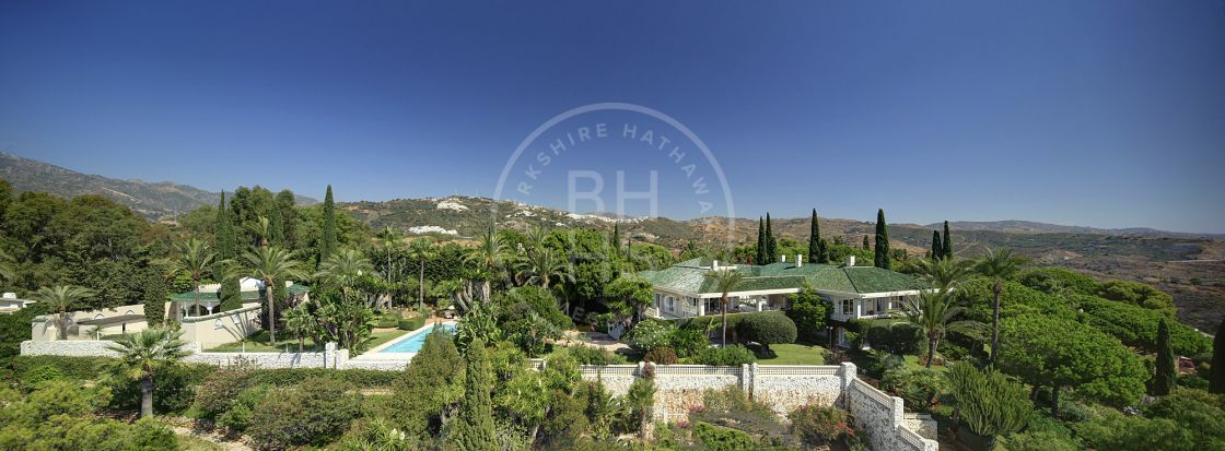 Extraordinary palatial mansion with panoramic views in Río Real Golf