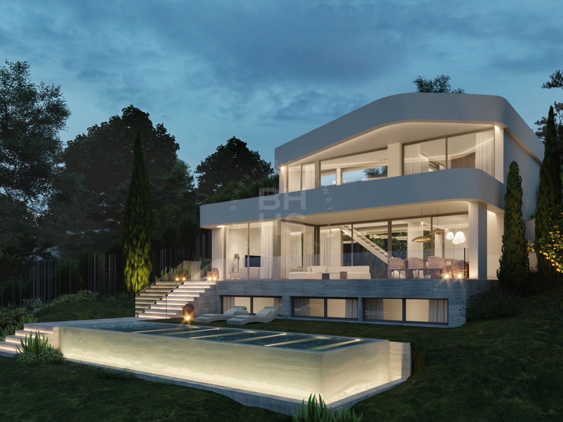 Exclusive plot in a prestigious golf area in Estepona