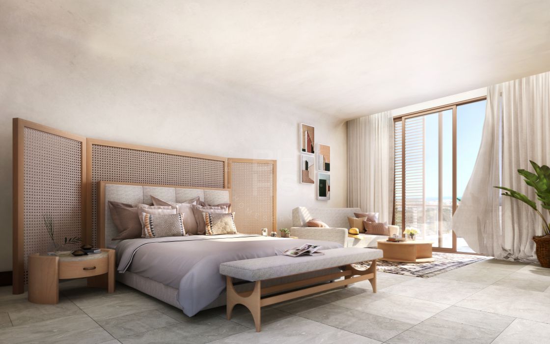 Luxury villa-style front line golf apartment surrounded by exclusive amenities in Casares
