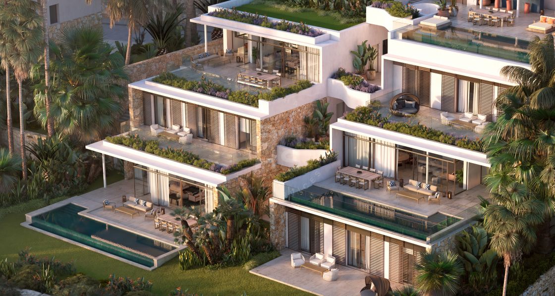 Luxury villa-style front line golf apartment surrounded by exclusive amenities in Casares