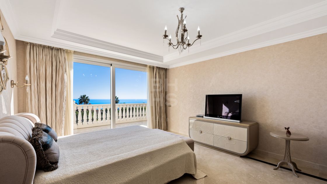 Opulent villa with panoramic sea views in Sierra Blanca, Marbella’s Golden Mile