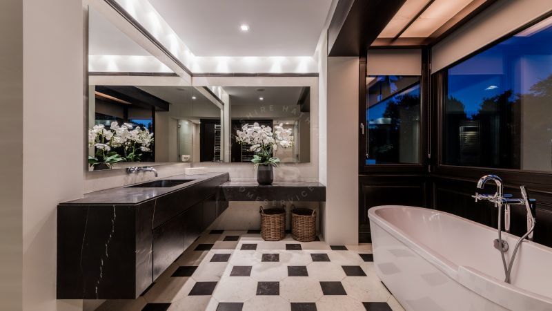 Impressive beachside villa within the Marbella Club in Las Torres, Marbella’s Golden Mile