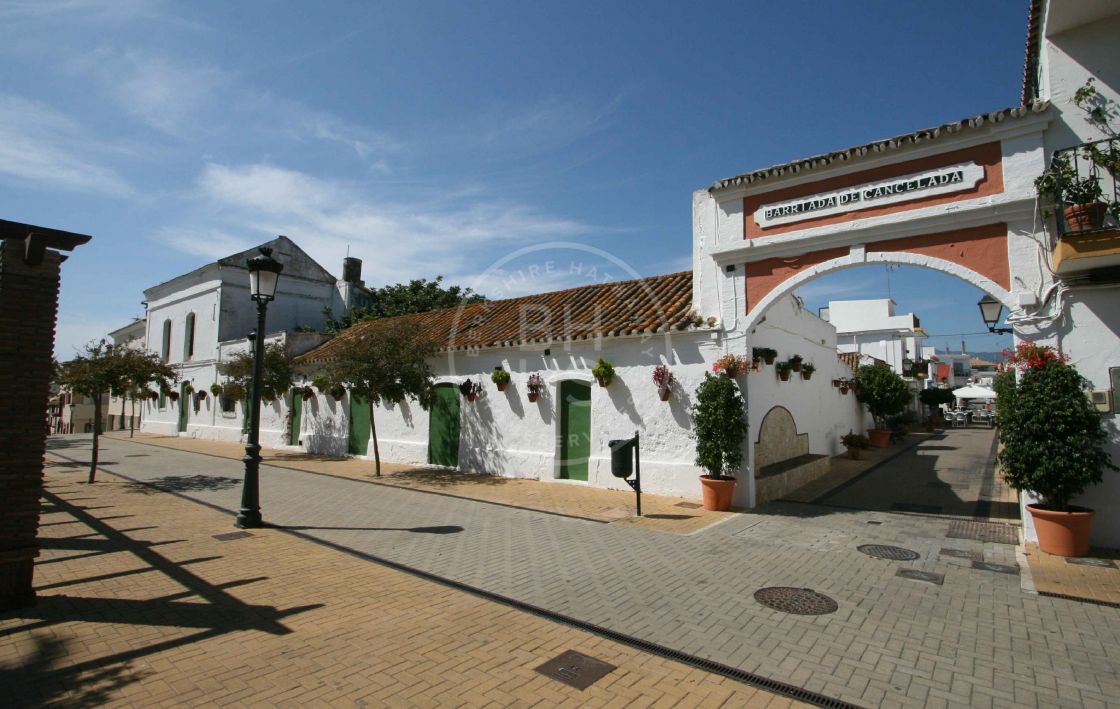 Traditional Andalusian cortijo with project to build a boutique hotel with commercial premises or a development of townhouses in Cancelada, Estepona