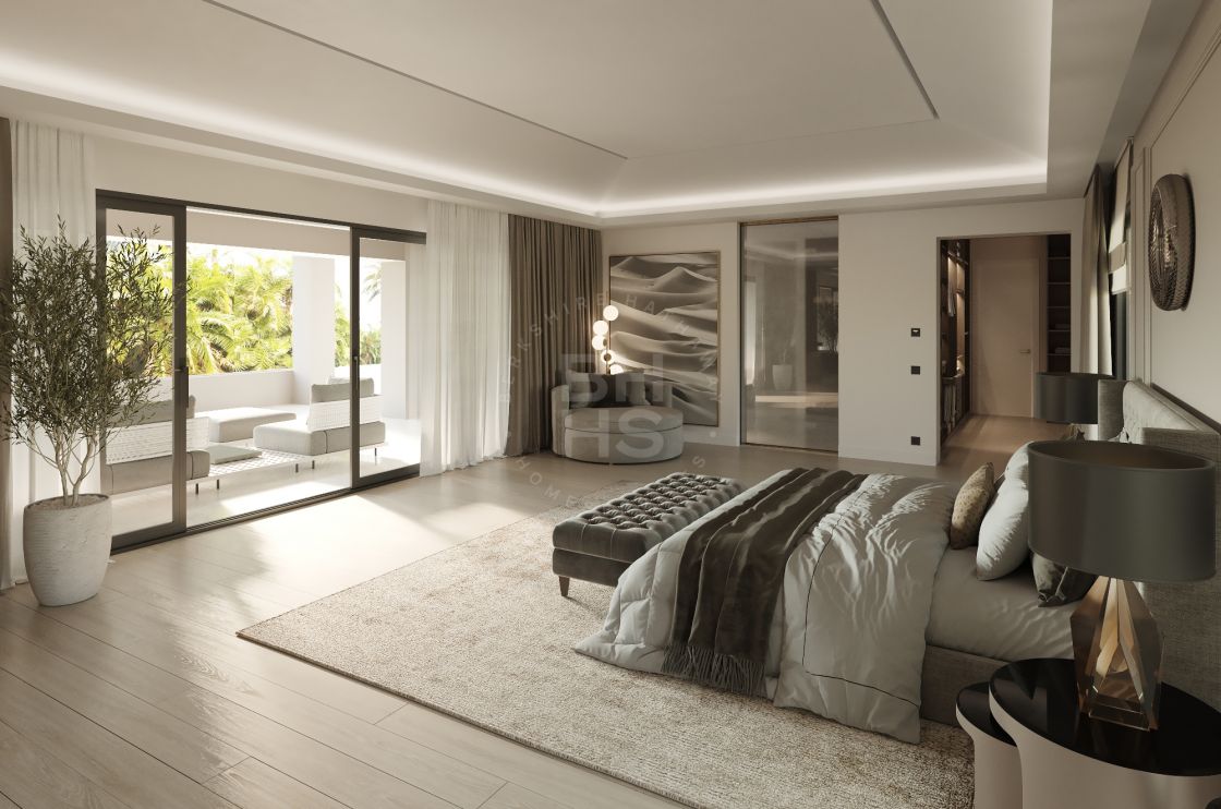 Elegant mansion with Andalusian-style touches in the most prestigious area in Marbella