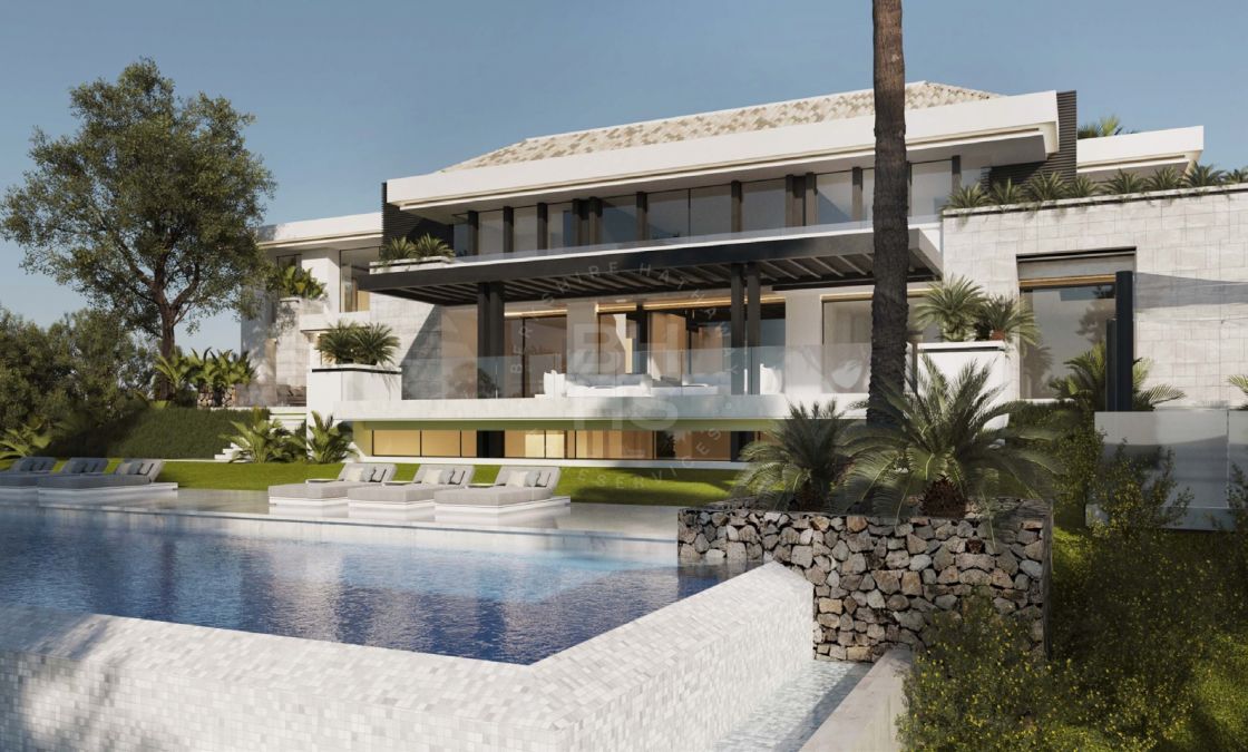 Exquisite brand-new villa with panoramic sea and mountain views in La Zagaleta