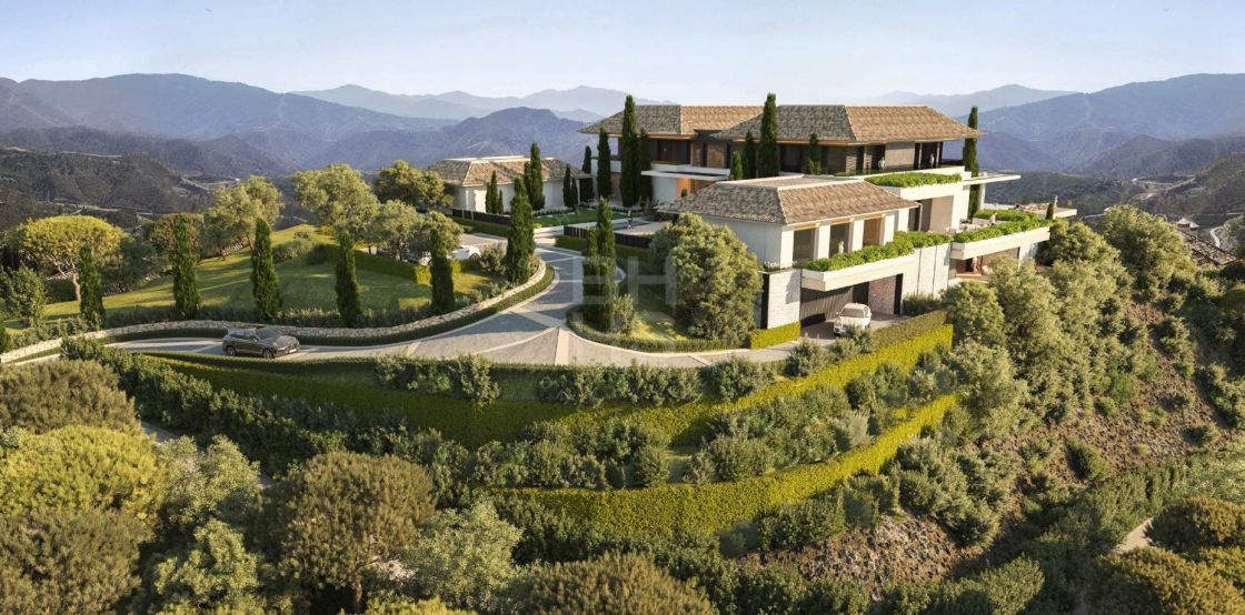State-of-the-art off-plan mansion with sea and golf views in La Zagaleta