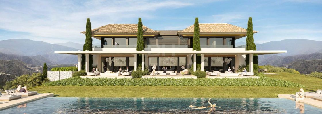 State-of-the-art off-plan mansion with sea and golf views in La Zagaleta