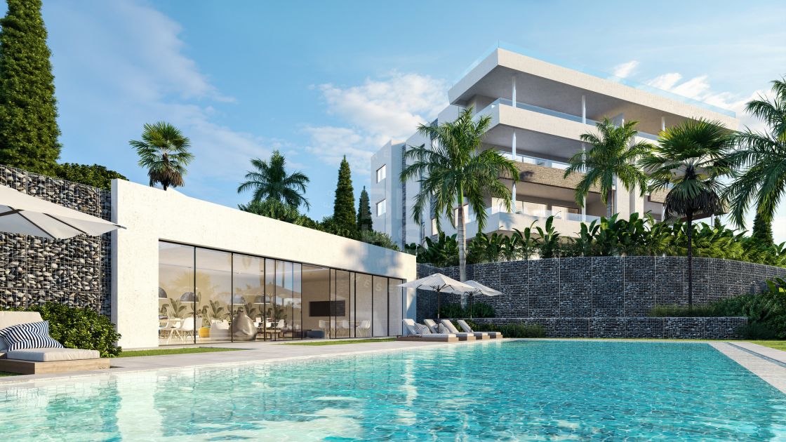 Luxury off-plan penthouse apartment in a prestigious golf area in Marbella East