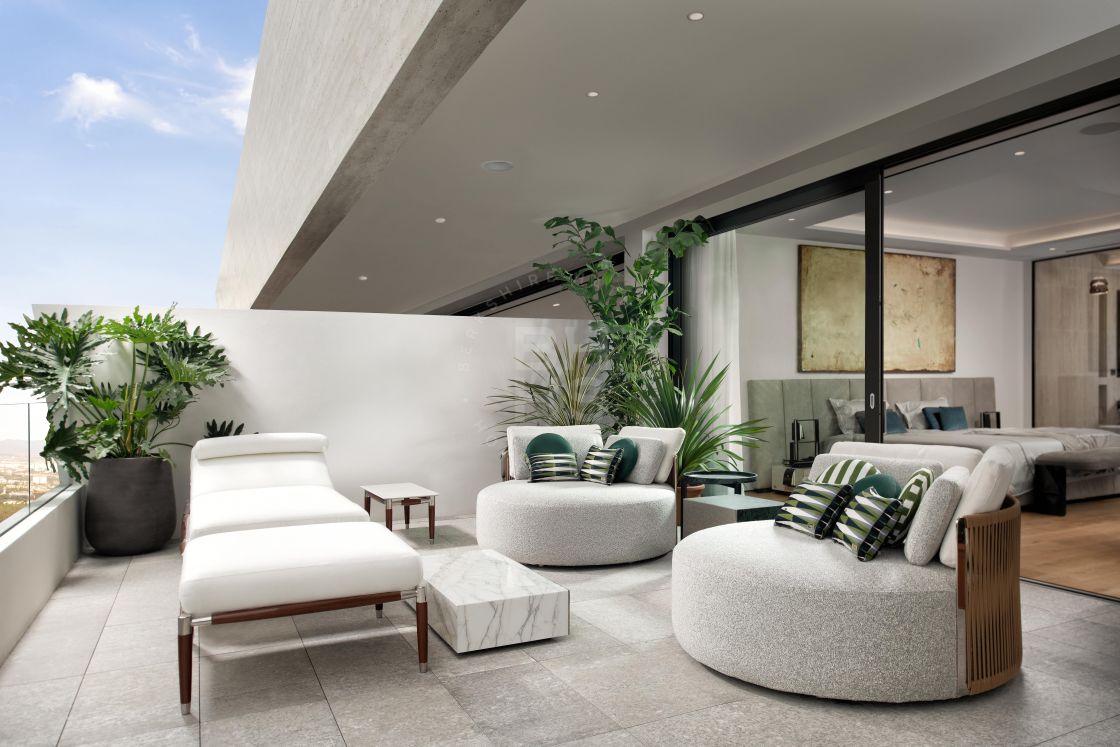 Spectacular double duplex penthouse in an off-plan development of 74 state-of-the-art homes on Marbella’s Golden Mile