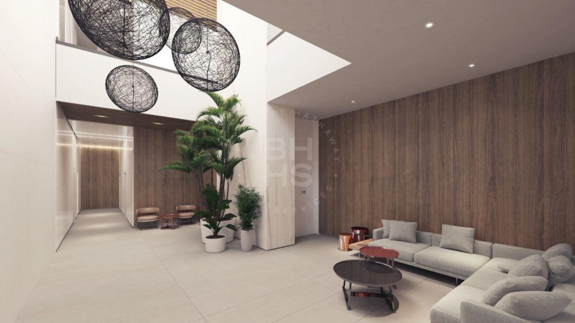 Modern large apartment in a new project of luxury homes with panoramic sea views on the western coastline of Málaga