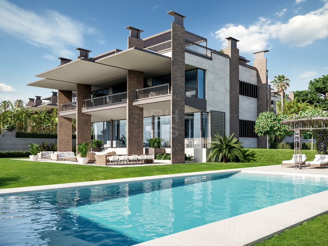 High-end brand-new villa in a prestigious gated community walking distance to Puerto Banús