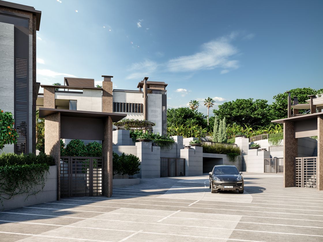 High-end brand-new villa in a prestigious gated community walking distance to Puerto Banús