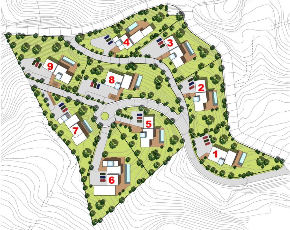 Extensive 15,399-m2 plot to build 9 villas in La Mairena