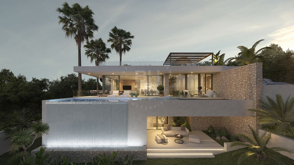 Brand-new south-facing villa in the heart of the Golf Valley of Nueva Andalucía