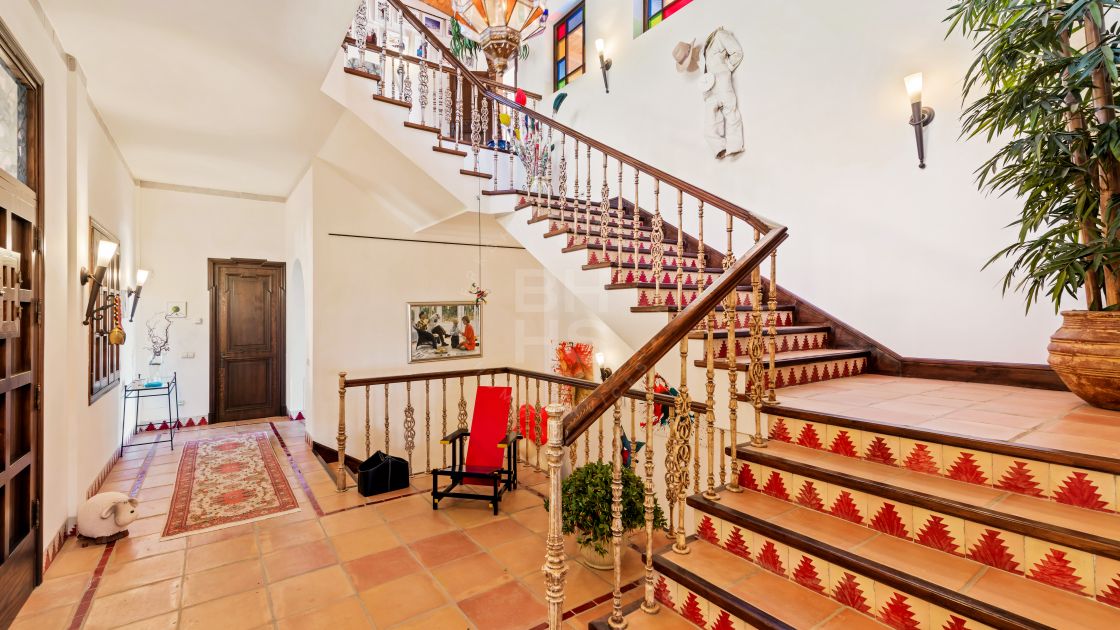 Impressive Andalusian-style villa located in one of the most luxurious estates in Europe, La Zagaleta