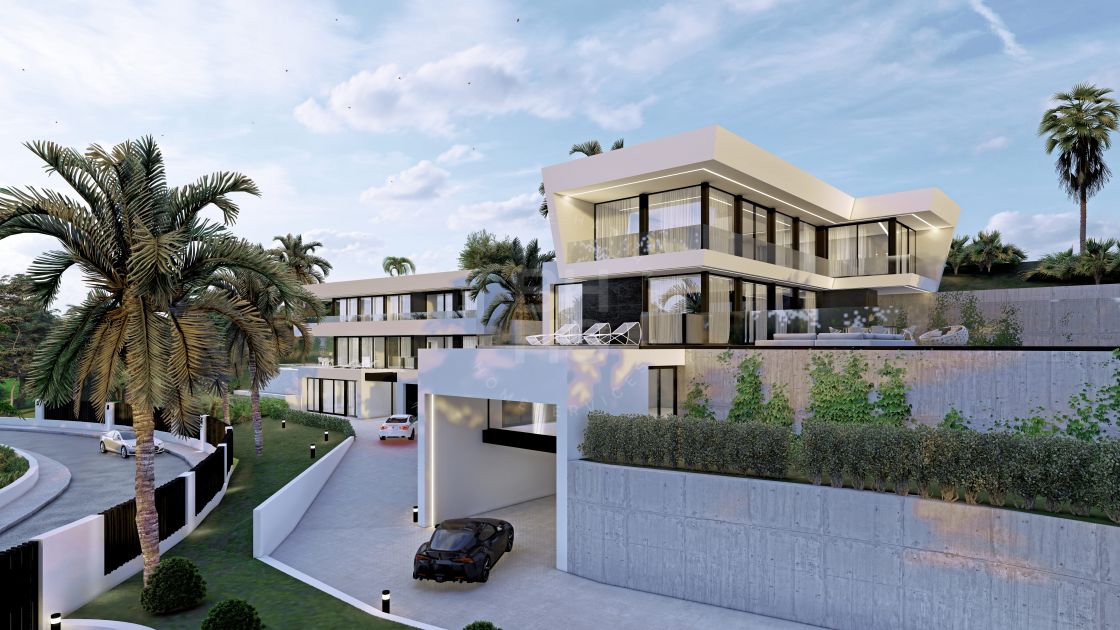 Luxury project of a 3-bedroom villa in El Rosario, East Marbella