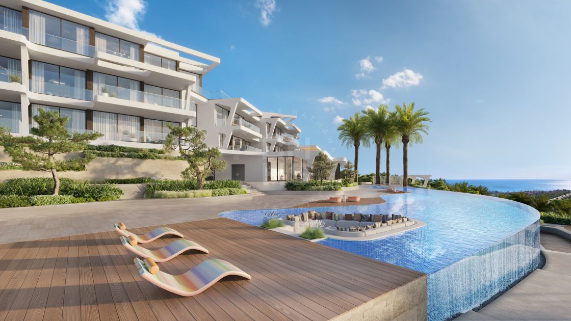 Off-plan penthouse with sea views next to one of the best golf resorts in Europe