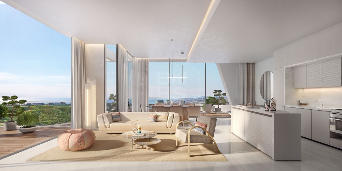 Contemporary apartment with unique designer interiors in Casares
