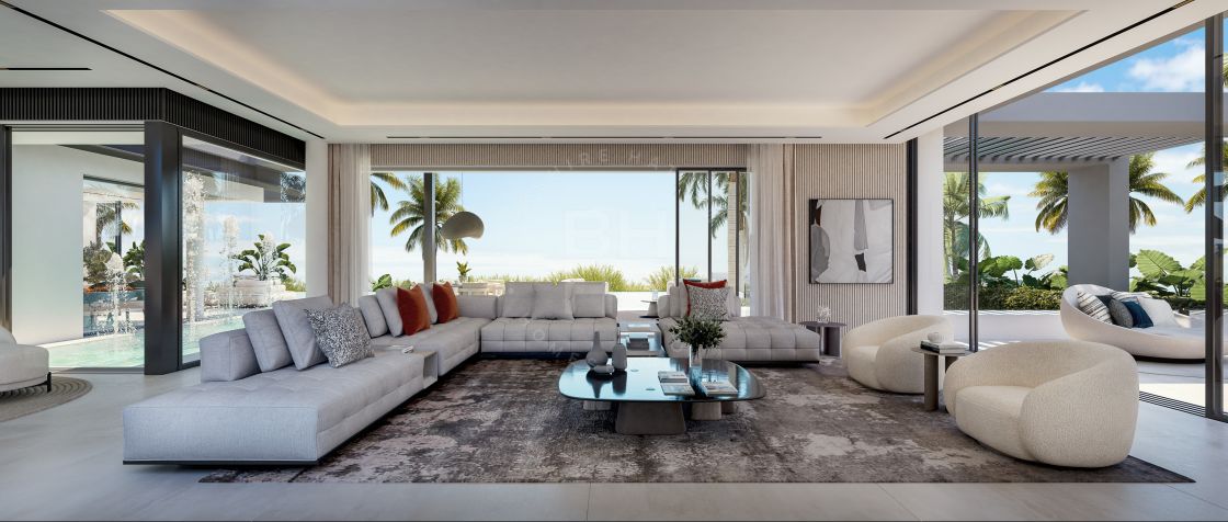 State of the art villas under construction on prime plots in El Paraíso