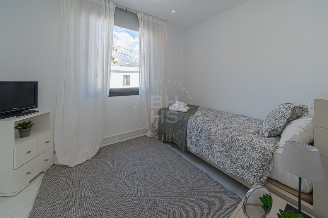 Impressive villa next to Centro Plaza and within walking distance to amenities, the beach, and Puerto Banús