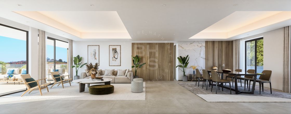 Brand-new contemporary villa in Sotogrande Alto, a prestigious golf area in San Roque, Cádiz