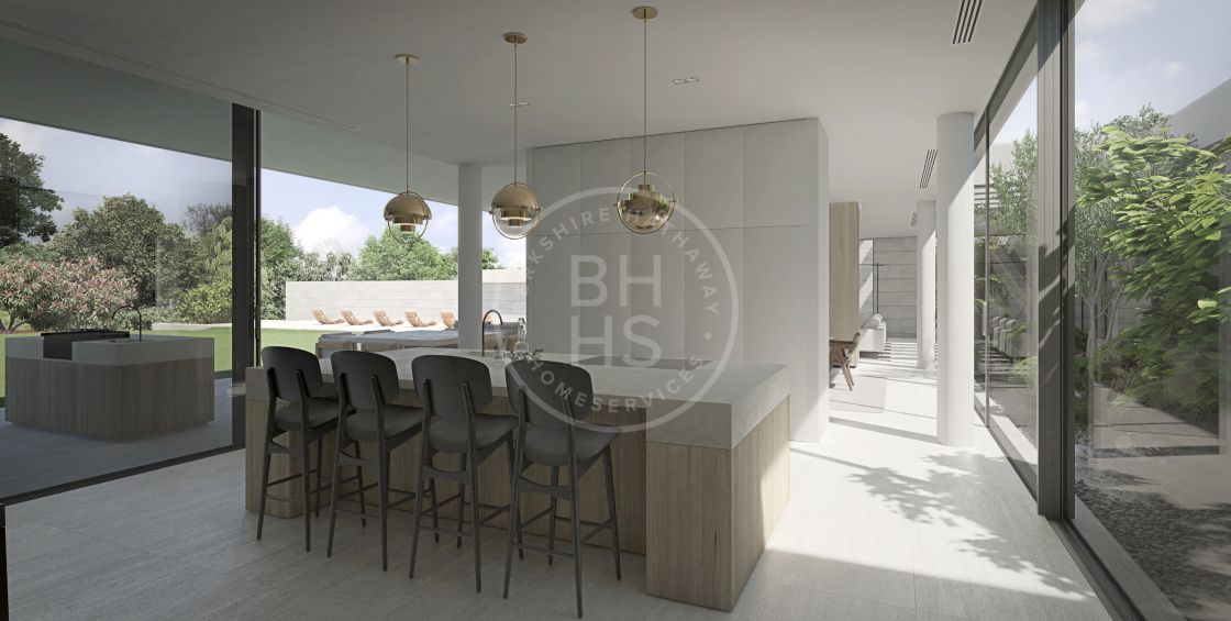 Plot with project to build a state-of-the-art luxury villa in Sotogrande