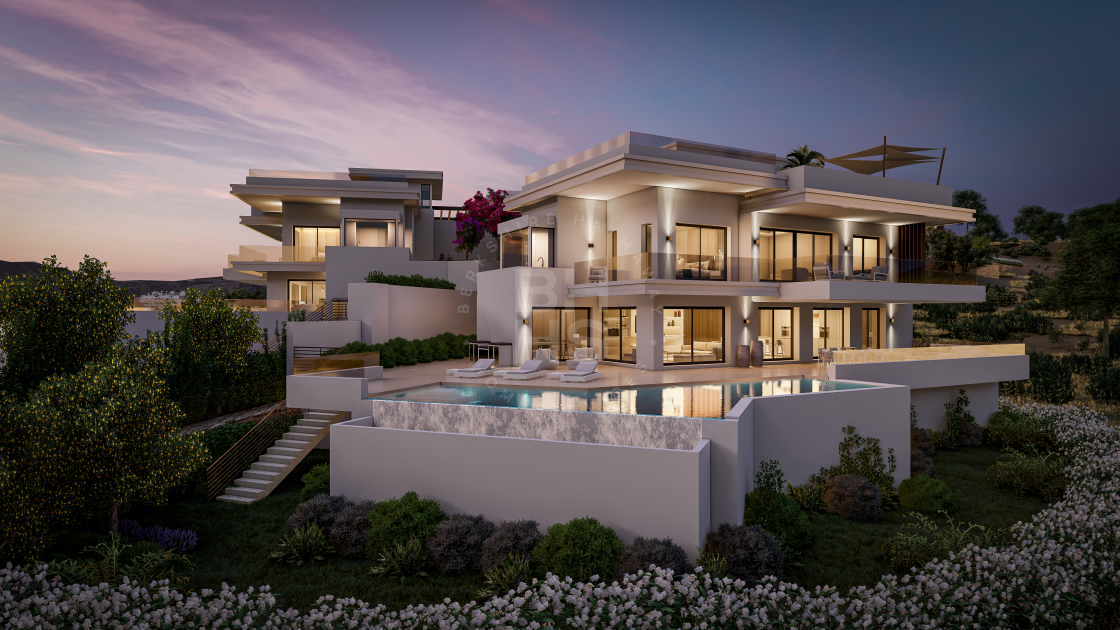 Contemporary villa in an off-plan development of only 6 properties in La Resina Golf, Estepona
