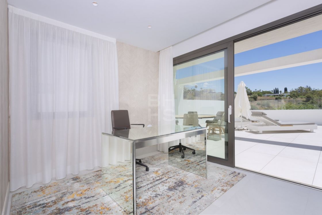 Spectacular duplex penthouse in an off-plan development of 74 state-of-the-art homes on Marbella’s Golden Mile