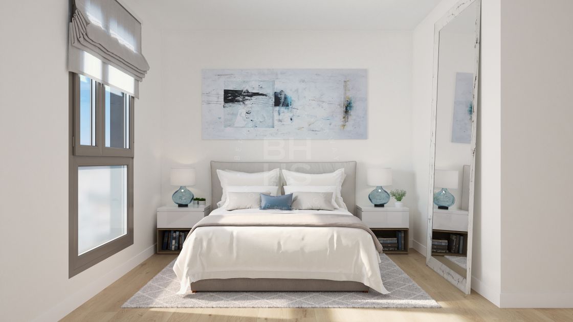 3-bedroom apartment in a cutting edge off-plan complex with panoramic views over Malaga city and the coast