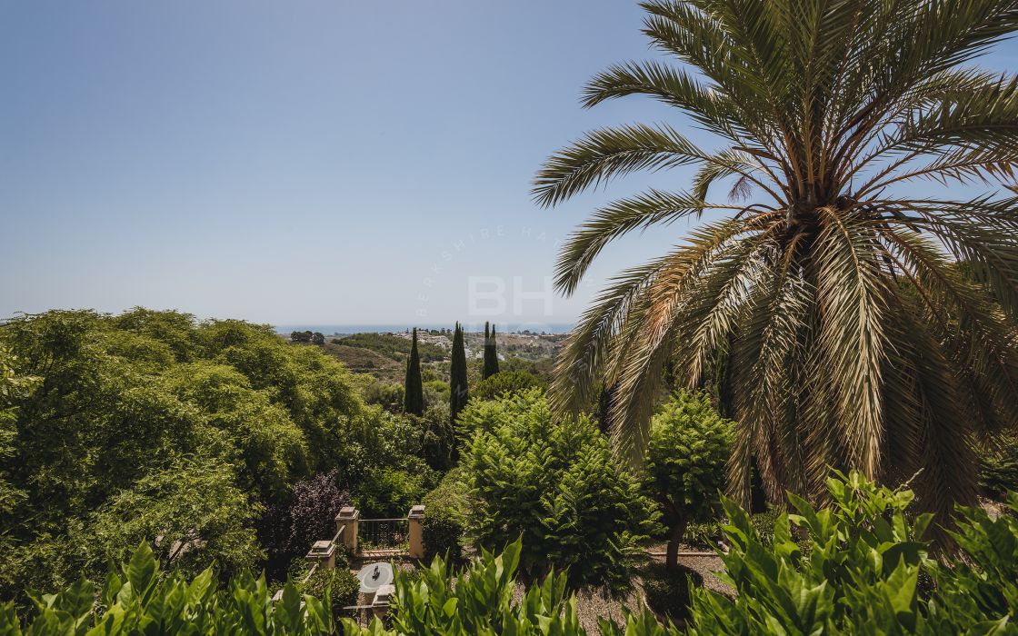Extremely rare private estate of 40 hectares with sea and mountain views in Benahavís