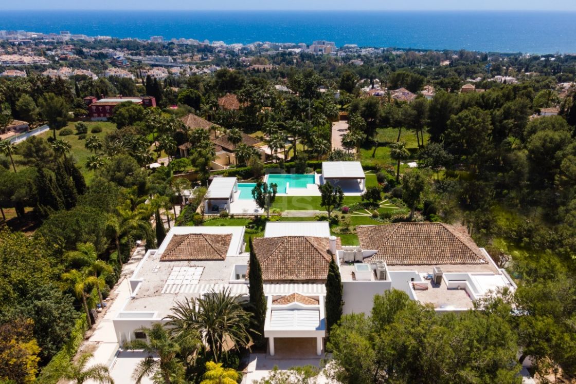 Outstanding modern Mediterranean-style villa in Sierra Blanca, on Marbella’a Golden Mile
