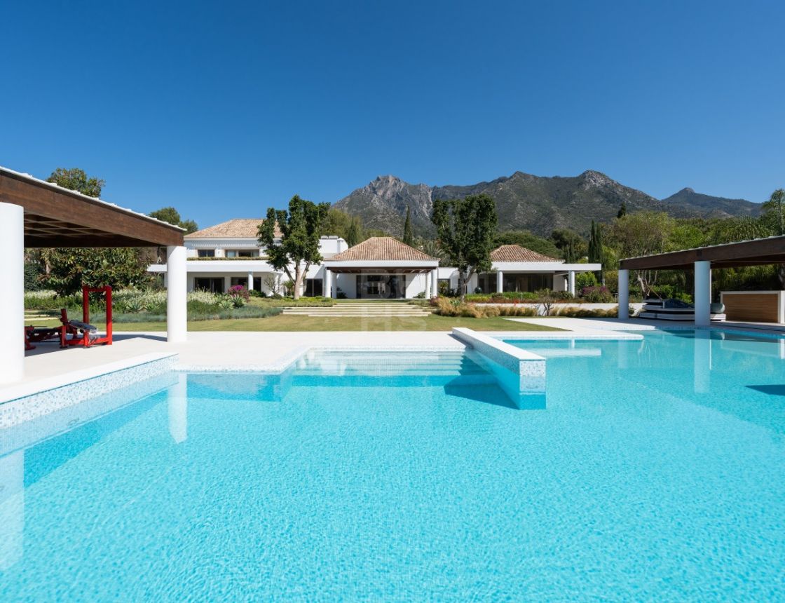Outstanding modern Mediterranean-style villa in Sierra Blanca, on Marbella’a Golden Mile