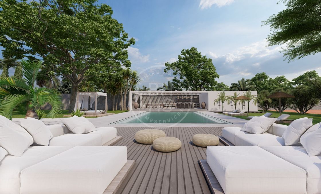 Ultra-modern beachside villa project in Casasola, on the New Golden Mile