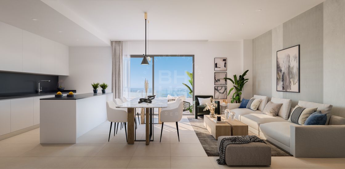 Brand-new penthouse in a modern complex with panoramic sea and mountain views in Rincón de La Victoria, Málaga
