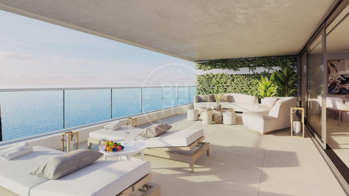 Exclusive listing: Modern apartment with panoramic sea views in a new project of luxury homes on the western coastline of Málaga