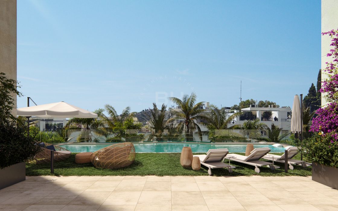 Brand new second-floor apartment in a modern residential complex situated in an exclusive area of El Limonar