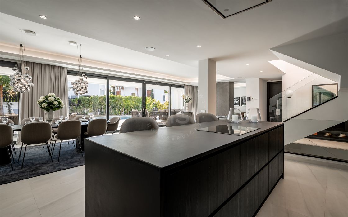 Contemporary luxury villa in a prestigious gated community within the Golf Valley.