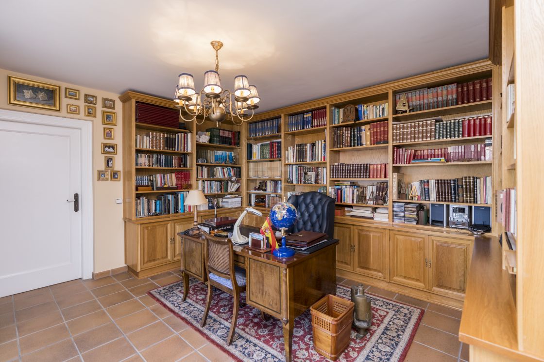 Opulent family villa with independent guest house and sea views in Rincon de la Victoria