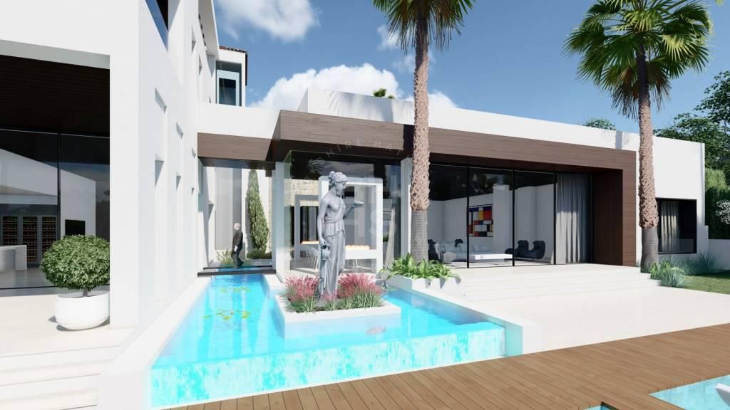 State-of-the-art off-plan villa with sea views in Nagüeles, on the Golden Mile