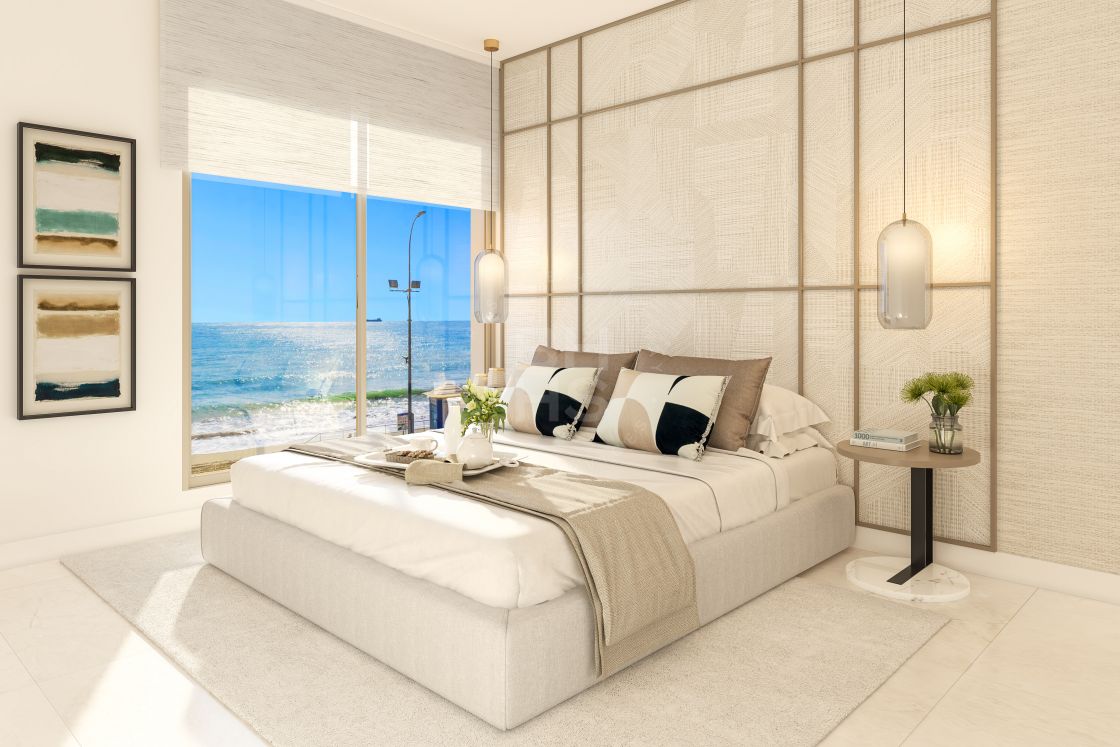Contemporary triplex with panoramic sea views in El Limonar