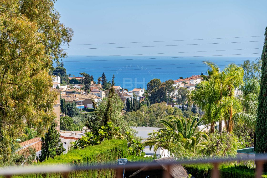 Splendid family villa with sea views in eastern Malaga