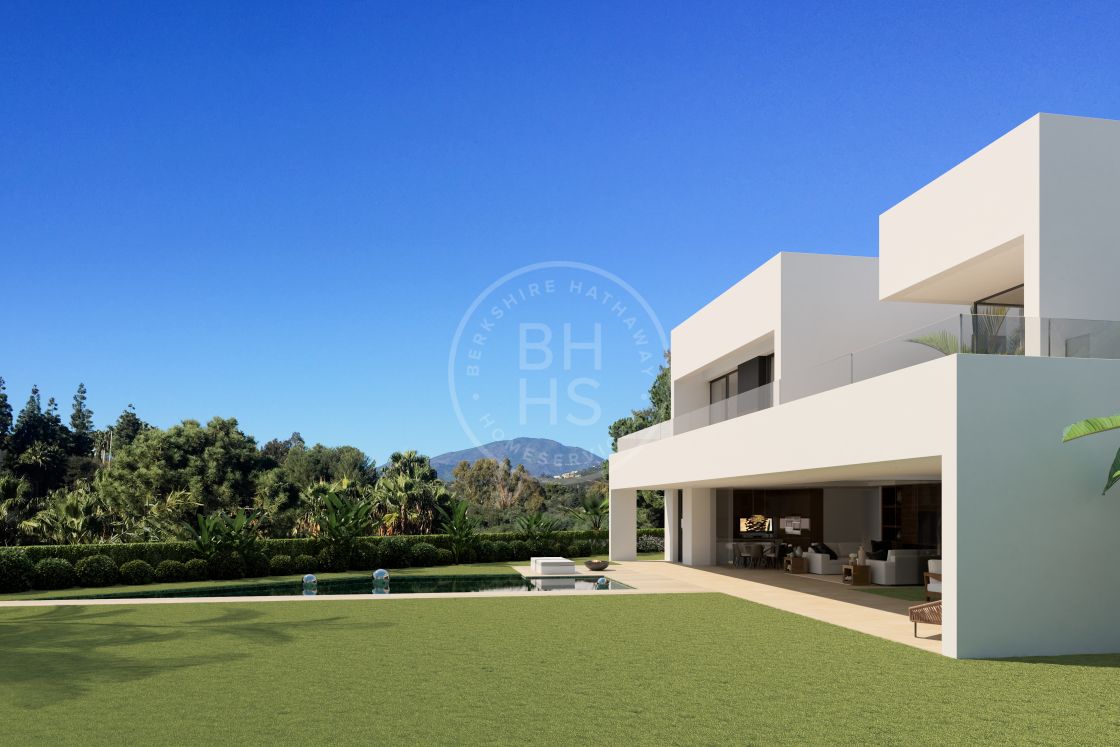 Ultra modern off-plan villa in Las Lomas del Marbella Club, on Marbella’s Golden Mile