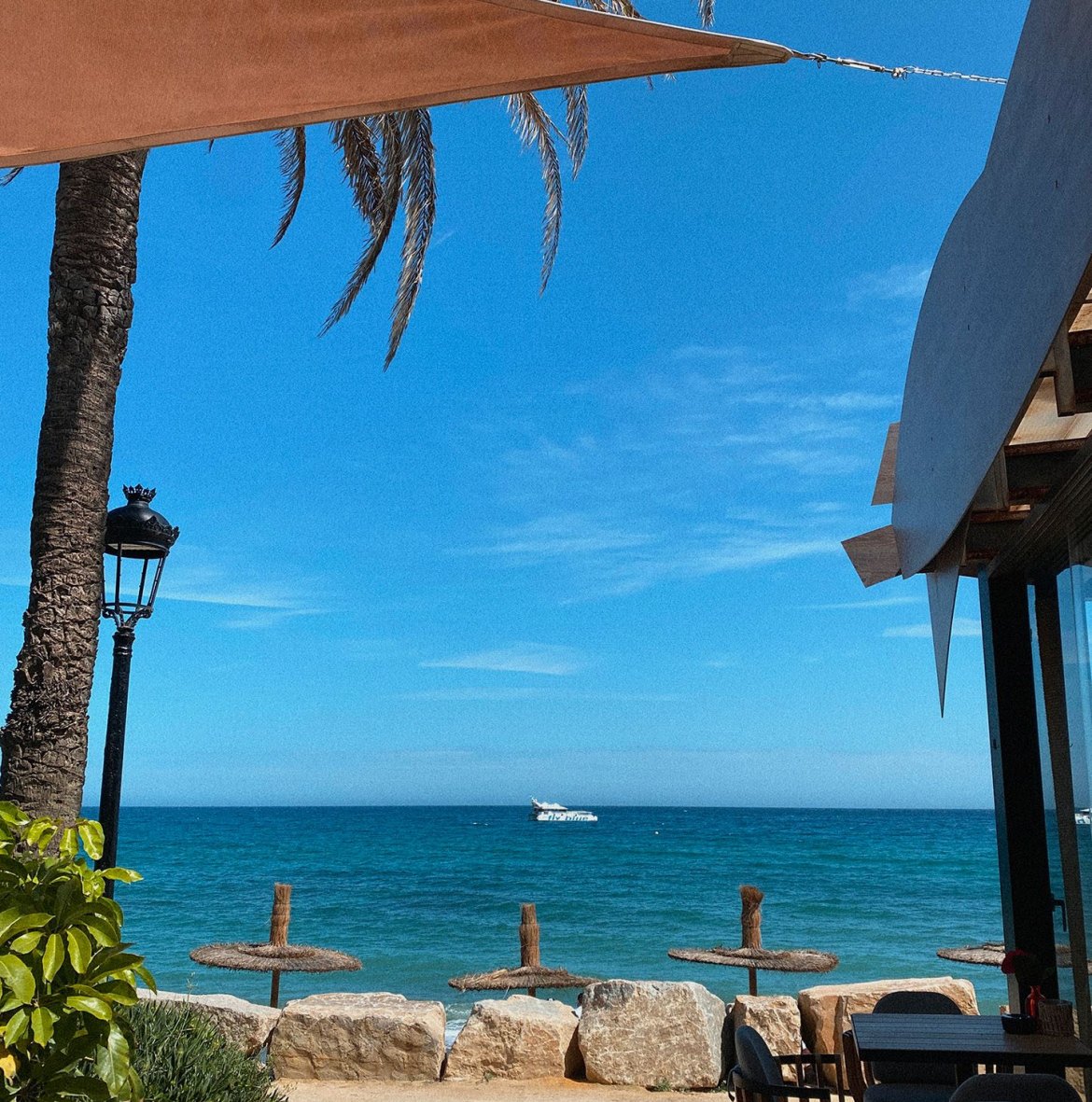 Playa de Coral Beach in Golden Mile Marbella