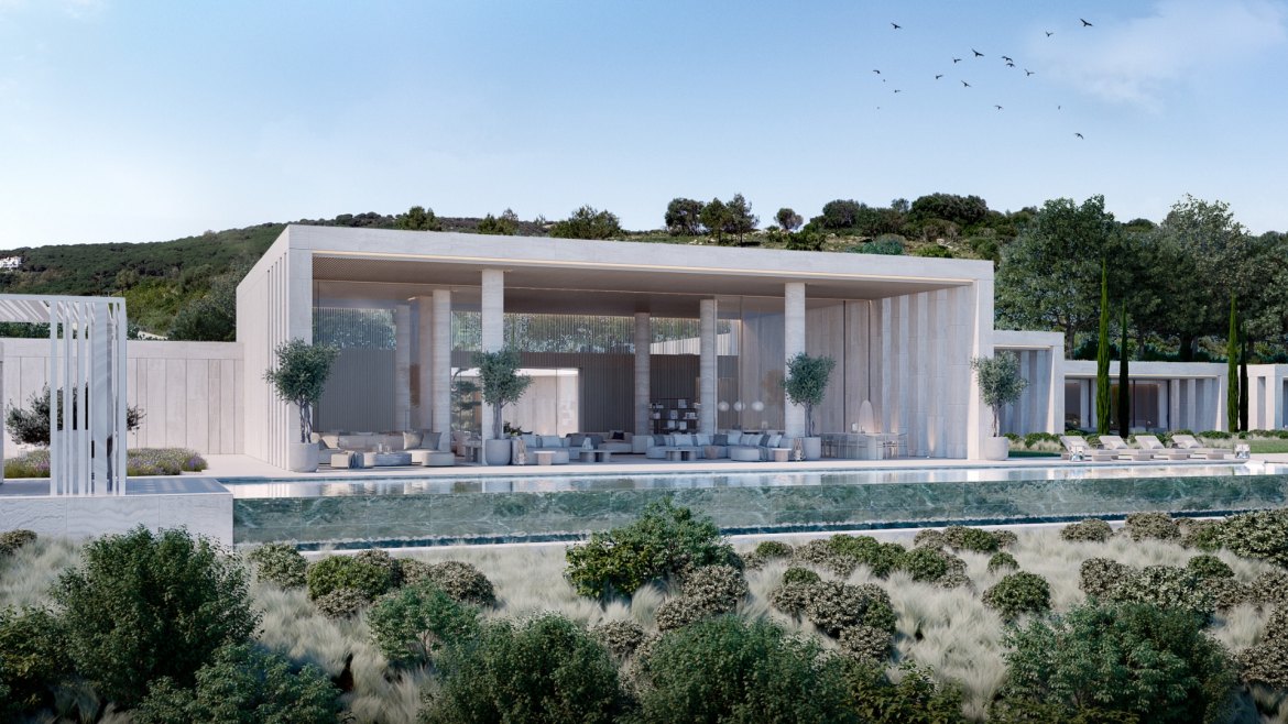 Imagen de una villa en la Reserva de Sotogrande