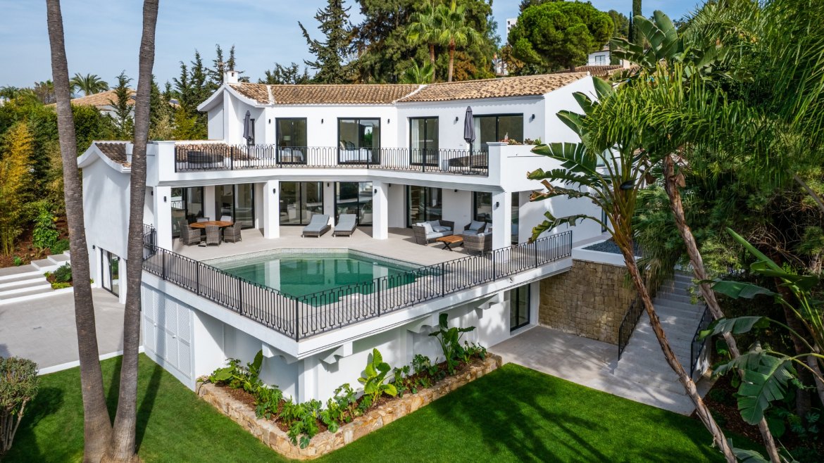 Image of an amazing villa in Estepona