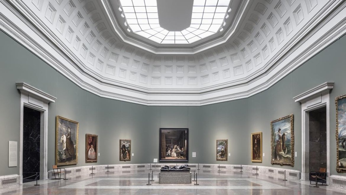Museo del Prado en el Paseo del Prado, Madrid